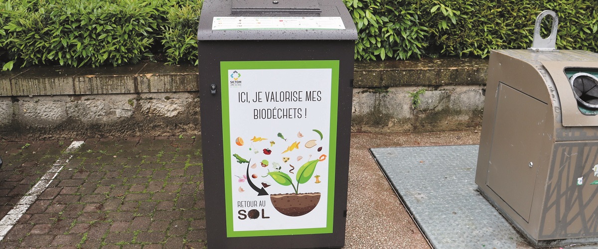 DÉPLOIEMENT DES BORNES À BIODÉCHETS